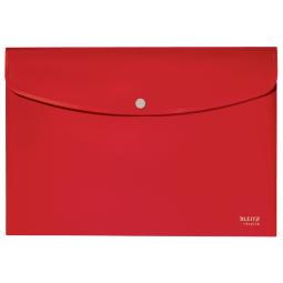 Leitz Recycle Document Wallet A4 Polypropylene Red Pack of 10