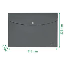 Leitz Recycle Document Wallet A4 Polypropylene Red Pack of 10