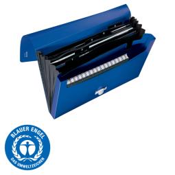 Leitz Recycle Expanding Concertina File, Blue Pack of 5
