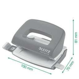 Leitz NeXXt Recycle Mini Hole Punch Blue Pack of 6