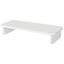 Leitz Ergo Monitor Stand For Desktop & Laptop, 24 Inch Monitor Screens White