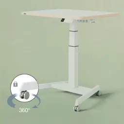 Castor Wheels for Leitz Ergo Small Electric Sit Standing Desk