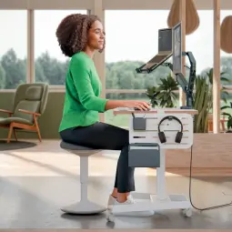 Castor Wheels for Leitz Ergo Small Electric Sit Standing Desk