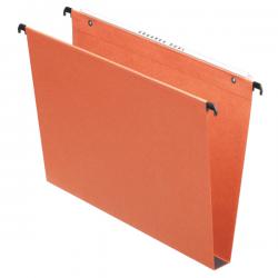 Esselte Orgarex Suspension File Square Base 30mm Foolscap Orange Pack of 50