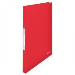 Esselte VIVIDA A4 Ring Binder 25mm Spine Polypropylene Translucent Red Pack of 10