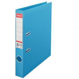 Esselte No.1 Lever Arch File Polypropylene A4 50 mm Light Blue Pack of 10