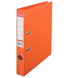 Esselte No.1 Lever Arch File Polypropylene A4 50 mm Orange Pack of 10