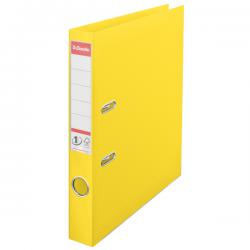 Esselte VIVIDA Lever Arch File A4 50mm Spine Plastic Yellow Pack of 10