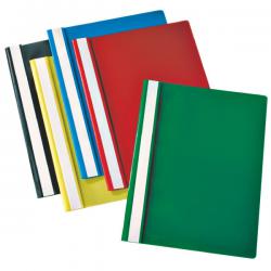 Esselte Assorted Plastic Report Files A4 Pack of 10