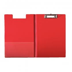 Esselte Clipfolder with Cover A4 Red Pack of 10