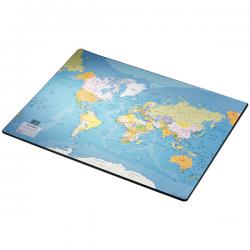 Esselte Europost Range World Map Desk Mat 40x53cm Pack of 10