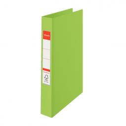 Esselte VIVIDA Ring Binder A4 Polypropylene 25mm 4 Round Ring Green Pack of 10