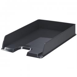 Esselte VIVIDA A4 Europost Letter Tray Black Pack of 10