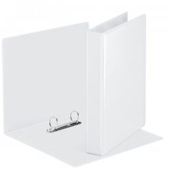 Esselte Essentials Presentation Binder A4 25mm Spine 2 D-Ring White Pack of 10