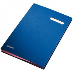 Esselte Signature Book 20 Compartments Blue