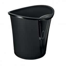 Esselte Intego Waste Bin 18 Litre Black