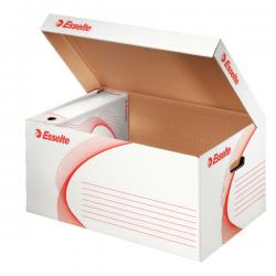 Esselte Standard Storage and Transportation Box White Pack of 10