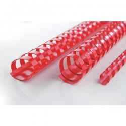 GBC CombBind Binding Comb A4 16mm Red Pack of 100