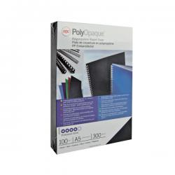 GBC PolyCovers Opaque Binding Covers Polypropylene 300 micron A4 Black Pack of 25