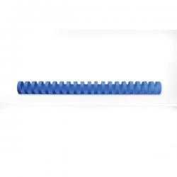 GBC CombBind Binding Combs 22mm A4 21 Ring Blue Pack of 100