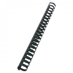 GBC CombBind Binding Comb A4 25mm Black Pack of 50