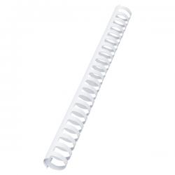 GBC CombBind Binding Comb A4 25mm White Pack of 50