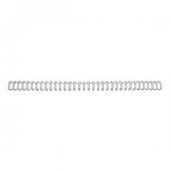 GBC WireBind Binding Wires 3:1 No.3 5mm A4 Silver Pack of 100