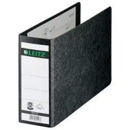 Leitz 180° Lever Arch File Hardboard Landscape 80mm Pack of 5 