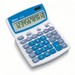 Ibico 212X Desktop Calculator White/Blue