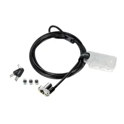 Kensington 3-in-1 Keyed Lock Master Keyed FastTrack Black