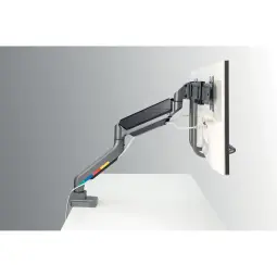 Kensington SmartFit™ Dual Monitor Arm with Crossbar and Handle
