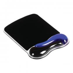 Kensington Duo Gel Ergonomic Mouse Mat Wrist Support Blue