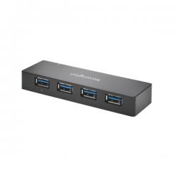 Kensington USB 3.0 4-Port Hub + Charging Black