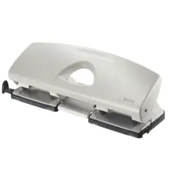 Leitz 4-Hole Punch, 16 sheet capacity, Grey