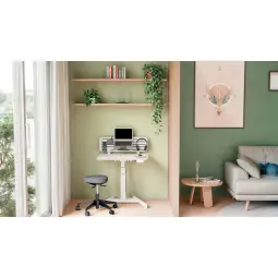 Leitz Ergo Active Sitting Stool with Wheels and Wobble Comfort Seat
