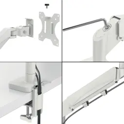 Leitz Ergo Space Saving Dual Monitor Arm