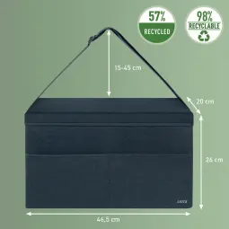 Leitz Fabric Hot Desking Work Bag with Lid