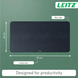 Leitz Large Felt Desk Mat