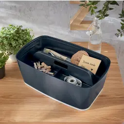 Leitz MyBox Cosy Small Storage Box with Organiser Tray