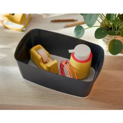 Leitz MyBox Cosy Small Storage Box with Organiser Tray