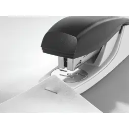 Leitz NeXXt Small Stapler 25 sheets. Includes staples, in cardboard box. Red