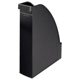 Leitz Plus Magazine File A4 Black - Outer carton of 6