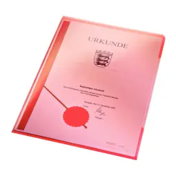 Leitz Premium Folder A4 Clear, extra strong 0.15 mm Polypropylene, reinforced (Pack 100)