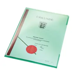 Leitz Premium Folder A4 Clear, extra strong 0.15 mm Polypropylene, reinforced (Pack 100)