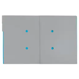 Leitz Recycle Card Divider Book, Blue - Outer carton of 6
