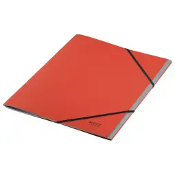 Leitz Recycle Card Divider Book, Red - Outer carton of 6
