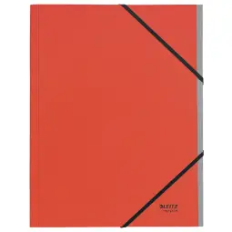 Leitz Recycle Card Divider Book, Red - Outer carton of 6
