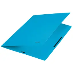 Leitz Recycle Card Folder with elastic bands, Blue - Outer carton of 10