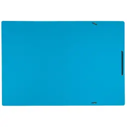 Leitz Recycle Card Folder with elastic bands, Blue - Outer carton of 10