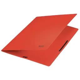 Leitz Recycle Card Folder with elastic bands, Red - Outer carton of 10